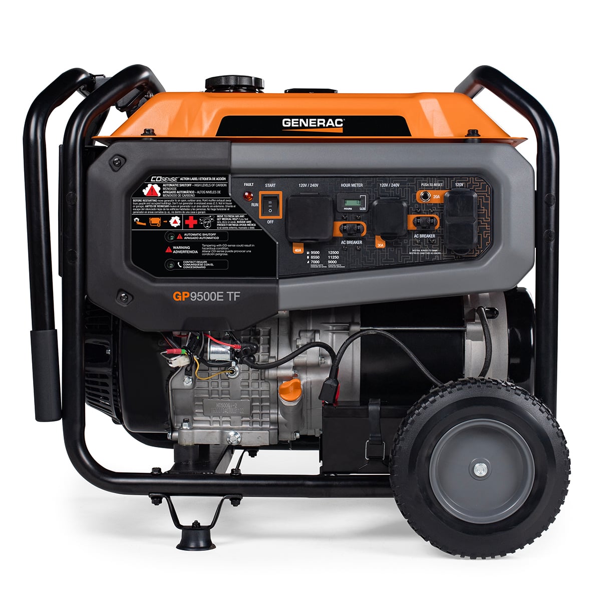 Generac GP9500E Tri-Fuel Generatore Portatile 9500W