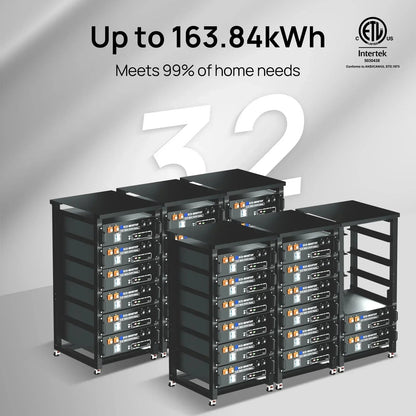 ECO-WORTHY 10000W Off-Grid Solar Power System L02M410-SRNK10KUSL4800-12