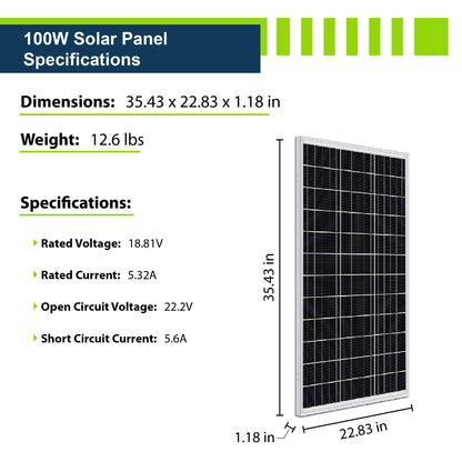 ExpertPower 5kWh 600W Off-Grid Solar Kit