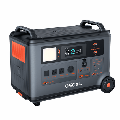Oscal PowerMax 6000 Portable Power Station 6000W 3600Wh