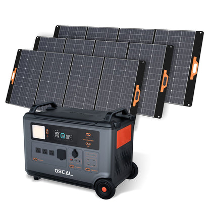 Oscal PowerMax 6000 Portable Power Station 6000W 3600Wh