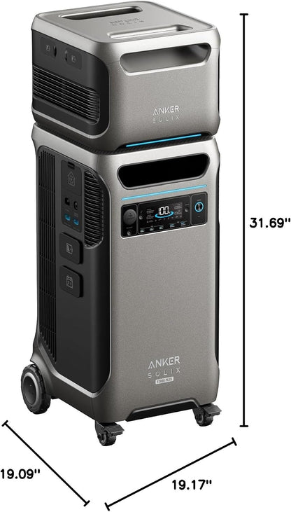 Anker SOLIX F3800 Plus Portable Power Station 6000W 7680Wh