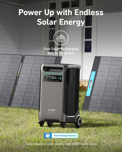 Anker SOLIX F3800 Portable Power Station 6000W 7680Wh