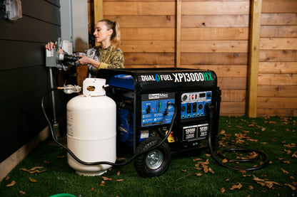 DuroMax XP13000HX Dual Fuel Portable Generator 13000W