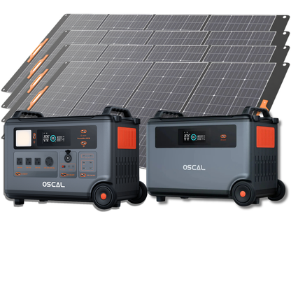 Oscal PowerMax 6000 Portable Power Station 6000W 3600Wh