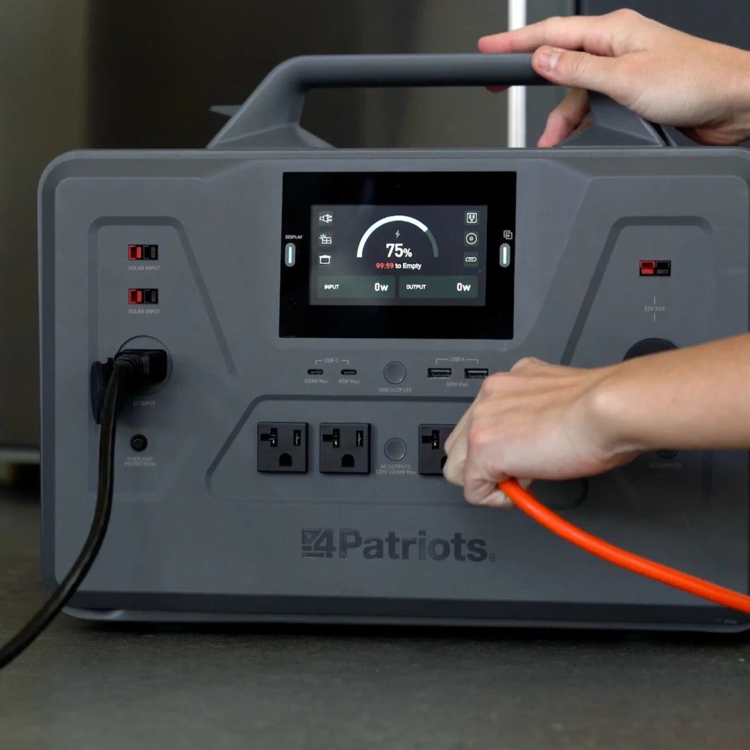 4Patriots Patriot Power 2200X Portable Power Station 2200W 2240Wh