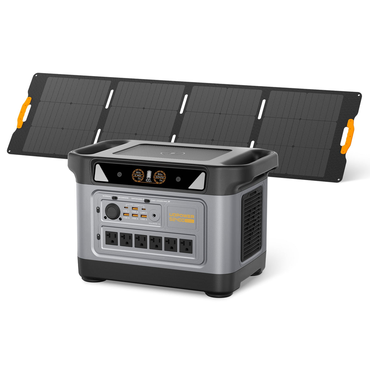 UDPOWER S2400 2400W LiFePO4 Portable Power Station