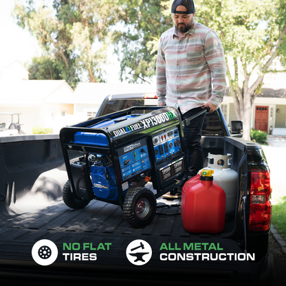 DuroMax XP13000HX Dual Fuel Portable Generator 13000W
