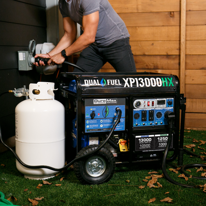 DuroMax XP13000HX Dual Fuel Portable Generator 13000W