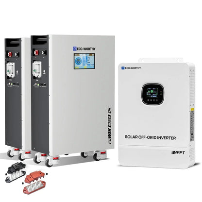 Eco-Worthy 10kW Off-Grid Solar Power System ECO-LFP4831400