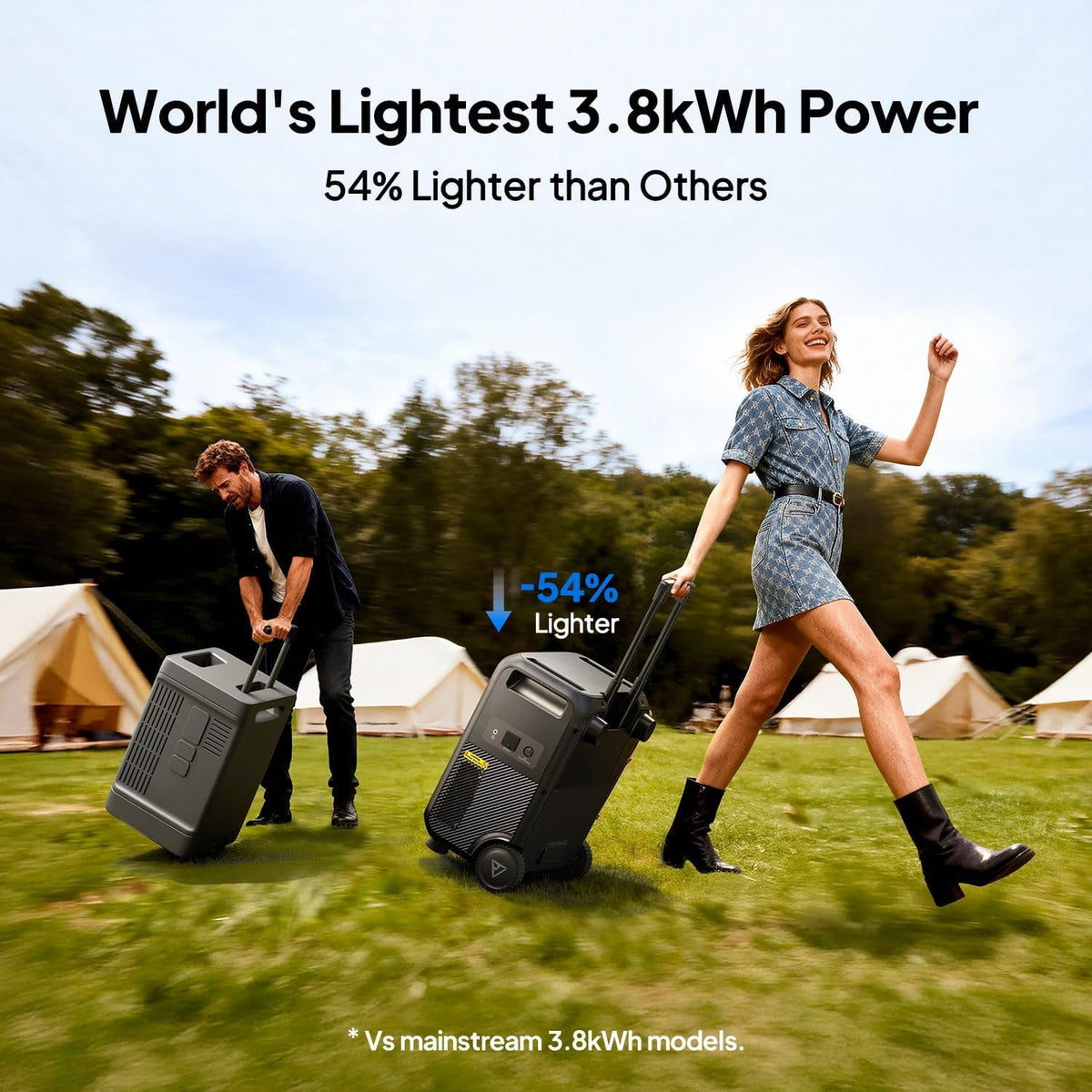 BLUETTI Elite 400 Generatore Solare Portatile 2600W 3840Wh