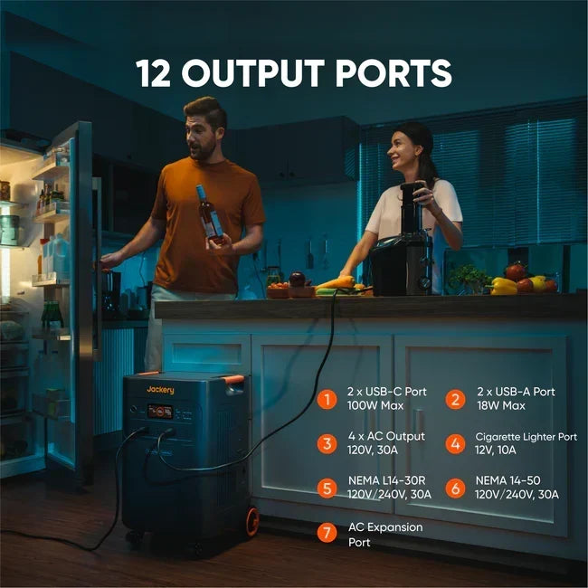 Jackery Explorer 5000 Plus 7200W Portable Power Station