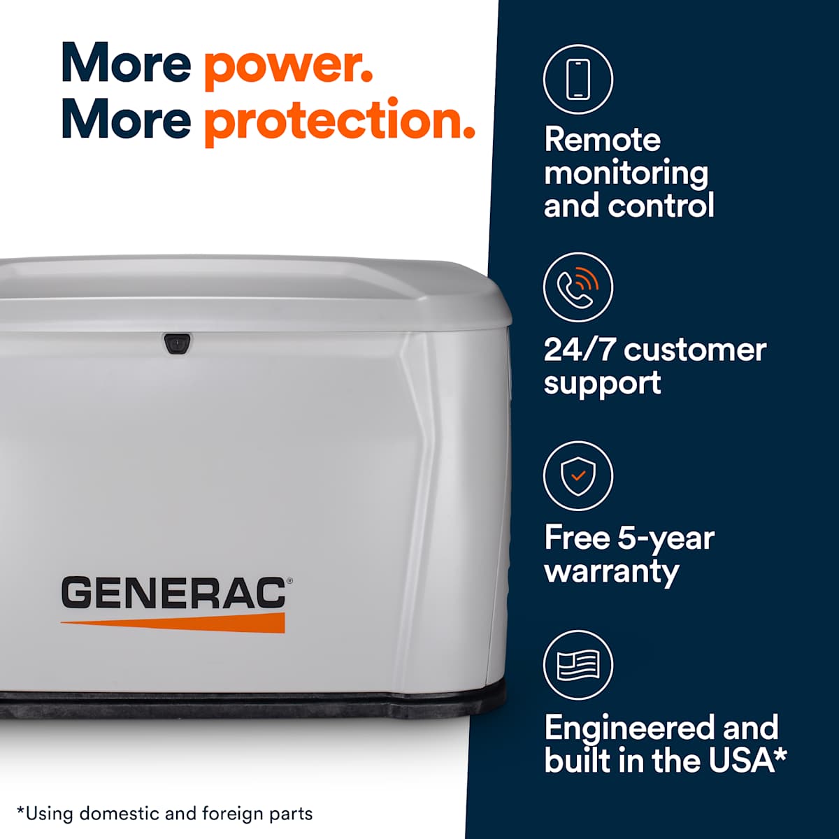 Generac 7261-IFAITX20HLPW Generatore Standby 24kW