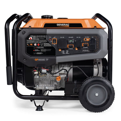 Generac GP9500E Tri-Fuel Portable Generator 9500W