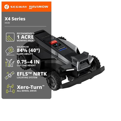 NAVIMOW Segway X430 Robot Tosaerba AWD 43.2cm