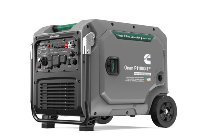 Cummins Onan P11000iTF Tri-Fuel Generatore Inverter Portatile 11000W